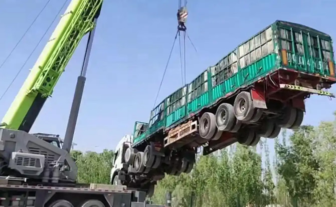 简阳道路脱困救援案例